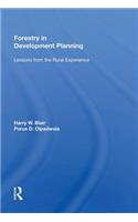 Forestry In Development Planning