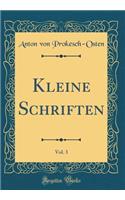 Kleine Schriften, Vol. 3 (Classic Reprint)