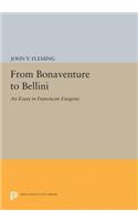 From Bonaventure to Bellini