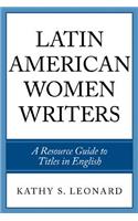 Latin American Women Writers