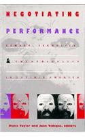 Negotiating Performance