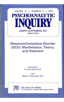 Obsessive-Compulsive Disorder: Psychoanalytic Inquiry, 21.2