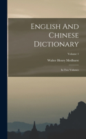 English And Chinese Dictionary
