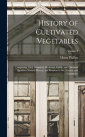History of Cultivated Vegetables