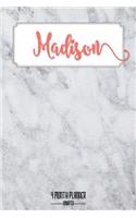 Madison 4 month Planner Undated