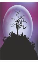 Cemetary notebook violet edition