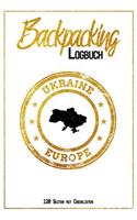 Backpacking Logbuch Ukraine Europe 120 Seiten mit Checklisten