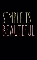 Simple Is Beautiful