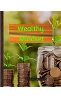 Wealthy Mindset: Notebook 8" x 10" for great minds