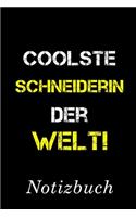 Coolste Schneiderin Der Welt Notizbuch