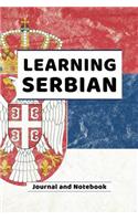Learning Serbian Journal and Notebook
