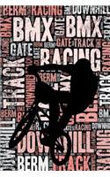 Womens BMX Racing Journal: Cool Blank Lined Womens BMX Racing Lovers Notebook for BMX Rider and Coach