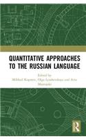 Quantitative Approaches to the Russian Language