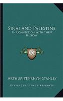 Sinai And Palestine