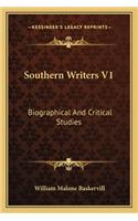 Southern Writers V1: Biographical And Critical Studies(English)