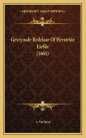 Geveynsde Bedelaar Of Herstelde Liefde (1661)