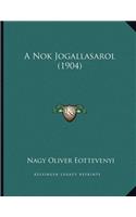 A Nok Jogallasarol (1904)