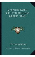 Verpoozingen Op Letterkundig Gebied (1856)