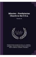 Minutes - Presbyterian Church in the U.S.a.; Volume 10