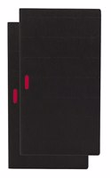 Black / Black (set of two) A4 Unlined Notebooks