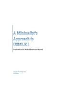 Minimalist's Approach To USMLE I