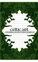Celtic Art Coloring Book & Line Journal