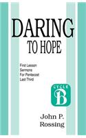 Daring to Hope