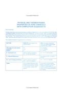 Physical and Thermodynamics Properties of Pure Chemical Supplement 9