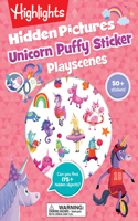 Unicorn Puffy Sticker Playscenes: (Puffy Sticker Playscene)