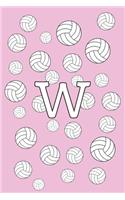 W Volleyball Notebook