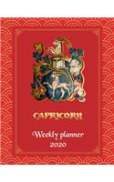 Capricorn Weekly Planner 2020 - Weekly And Monthly Capricorn Horoscope Planner and Calendar 2020 With Notes