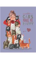 Cats Make me Happy