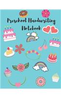 Preschool Handwriting Notebook