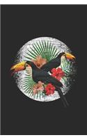Toucan Tropical Circle: Toucans Notebook, Blank Lined (6" x 9" - 120 pages) Animal Themed Notebook for Daily Journal, Diary, and Gift