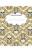 Skull Composition Notebook