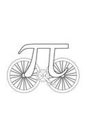 Fun Math Picycle Bicycle Pi Bike Pun Notebook