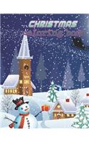 Christmas coloring book: An Adult Coloring Book with Fun, Easy, and Relaxing Designs Paperback
