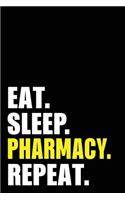 Eat Sleep Pharmacy Repeat