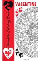 Valentine Mandala Coloring Book