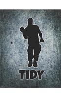 Tidy Notebook: Medium College Ruled Notebook, 120 Page, Lined 8.5 X 11 in (21.59 X 27.94 CM)