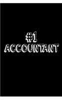 #1 Accountant: Best Accountant Ever Appreciation Gift Notebook