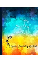 Organic Chemistry Notebook: Graph Paper Notebook for Drawing organic chemistry structures, Quilting, Sketching-150 pages, Size 8x10 inches, White Paper