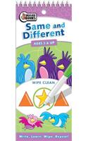 Tall Wipe-Clean: Same and Different