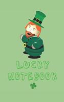 Leprechaun Lucky Notebook