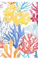 Under the Ocean Coral Reef Undated Journal for the Ambitiously Non Ambitious Writers, List Makers & Drawers, Write Your Way Through Our Creative Journals, Planners & Notebooks