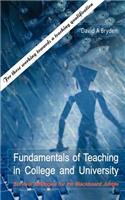 Fundamentals of Teaching in College and University