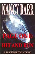 Page One: Hit and Run: A Robin Hamilton Mystery