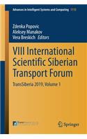 VIII International Scientific Siberian Transport Forum