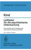 Leitfaden Fur Die Psychiatrische Untersuchung