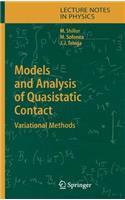 Models and Analysis of Quasistatic Contact